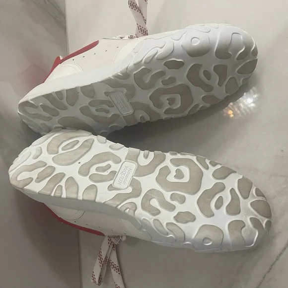 Alexander McQueen Leather Court Trainer Sneakers Sz 38 - Picture 6 of 6